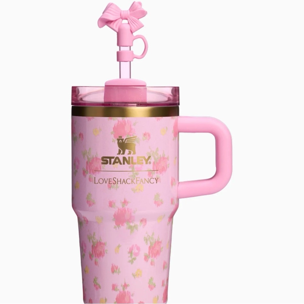 LoveShackFancy x Stanley The Quencher H2.O FlowState Tumbler 20oz Ibiza NWT